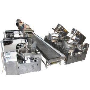 Linka na výrobu čokolády Popcorn