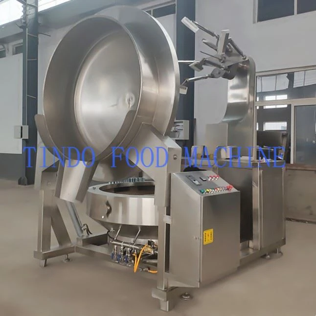 Prepared Meals Cooking Mixer Machine