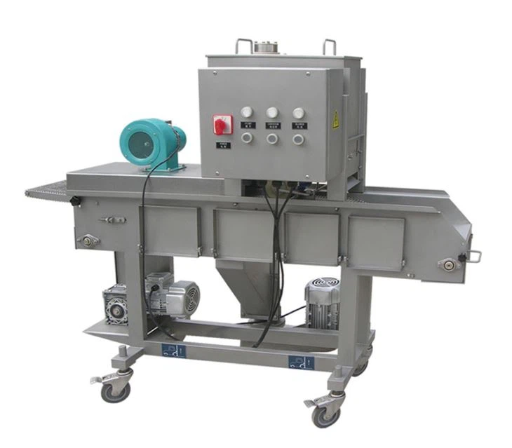 Stroj na pečení kuřecích nugetů