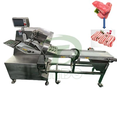 Sliging a porcovací stroj čerstvého masa
